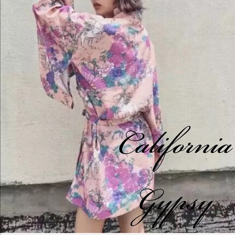 Wild Horse Gypsy Kimono Boho ๐ธ - Picture 3 of 9